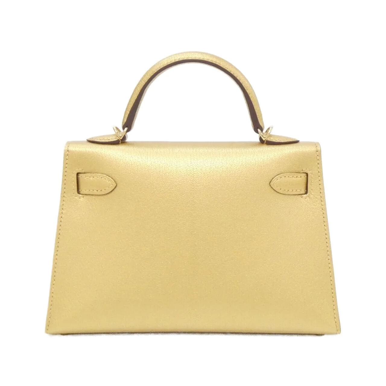 HERMES Kelly 084743CP Handbag Black Rank A - Thumbnail 2