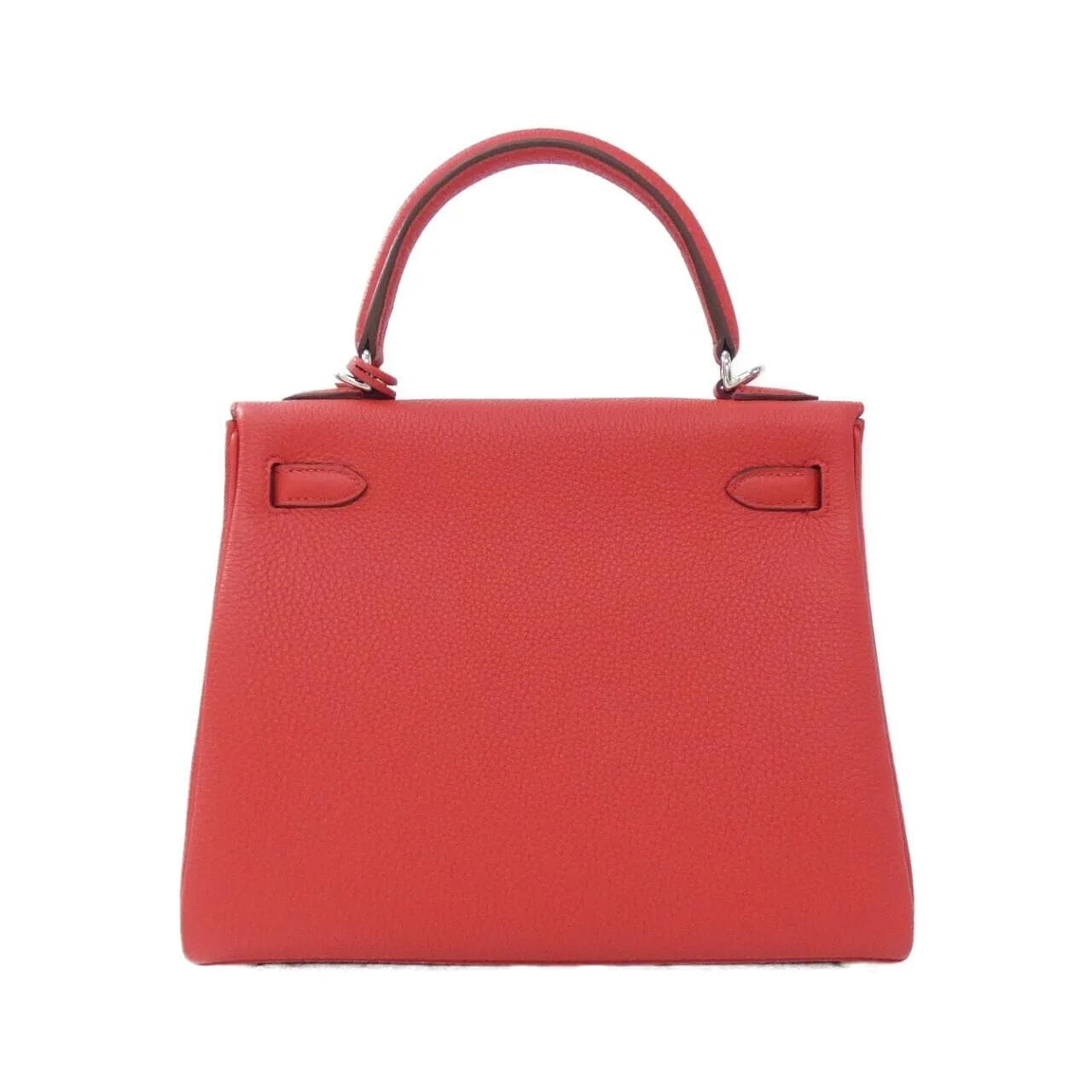 HERMES Kelly 044624CK Handbag Togo Rouge Togo Leather Unused - Thumbnail 2