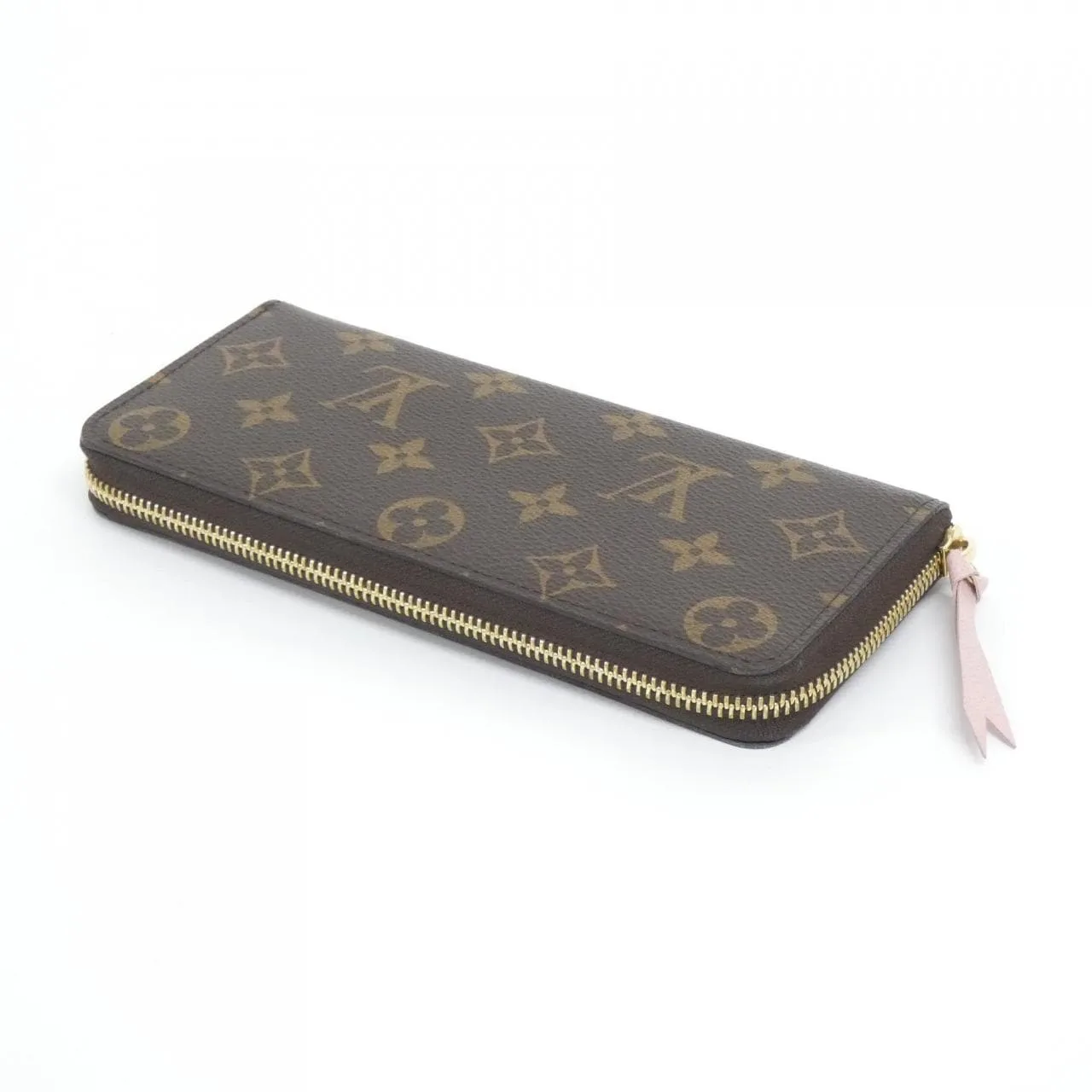 LOUIS VUITTON M61298 Wallet Monogram 黑色 Monogram 中古品A - 縮圖 2