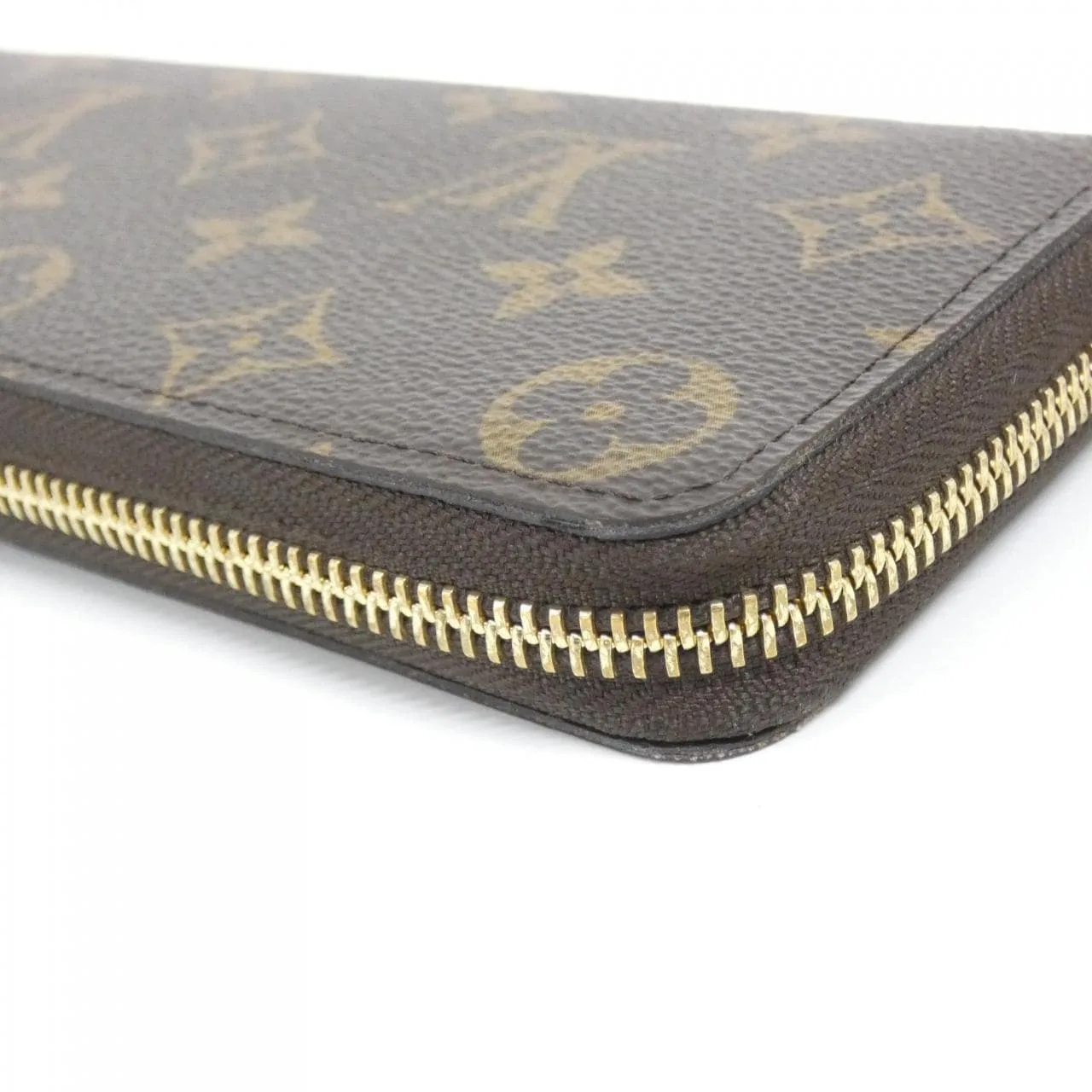 LOUIS VUITTON M61298 Wallet Monogram 黑色 Monogram 中古品A - 縮圖 3