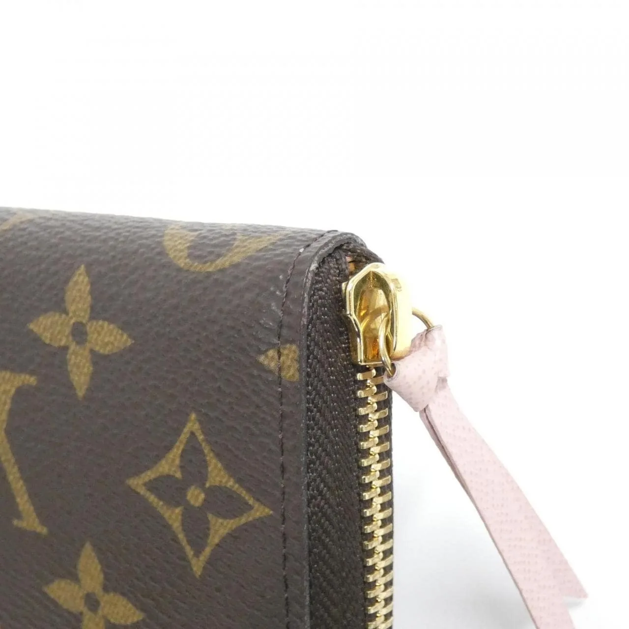 LOUIS VUITTON M61298 Wallet Monogram 黑色 Monogram 中古品A - 縮圖 4