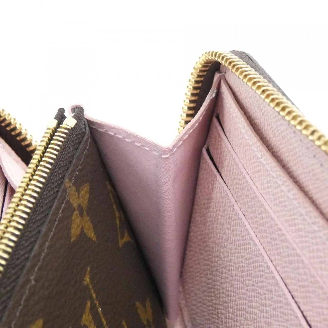LOUIS VUITTON M61298 Wallet Monogram 黑色 Monogram 中古品A - 縮圖 6