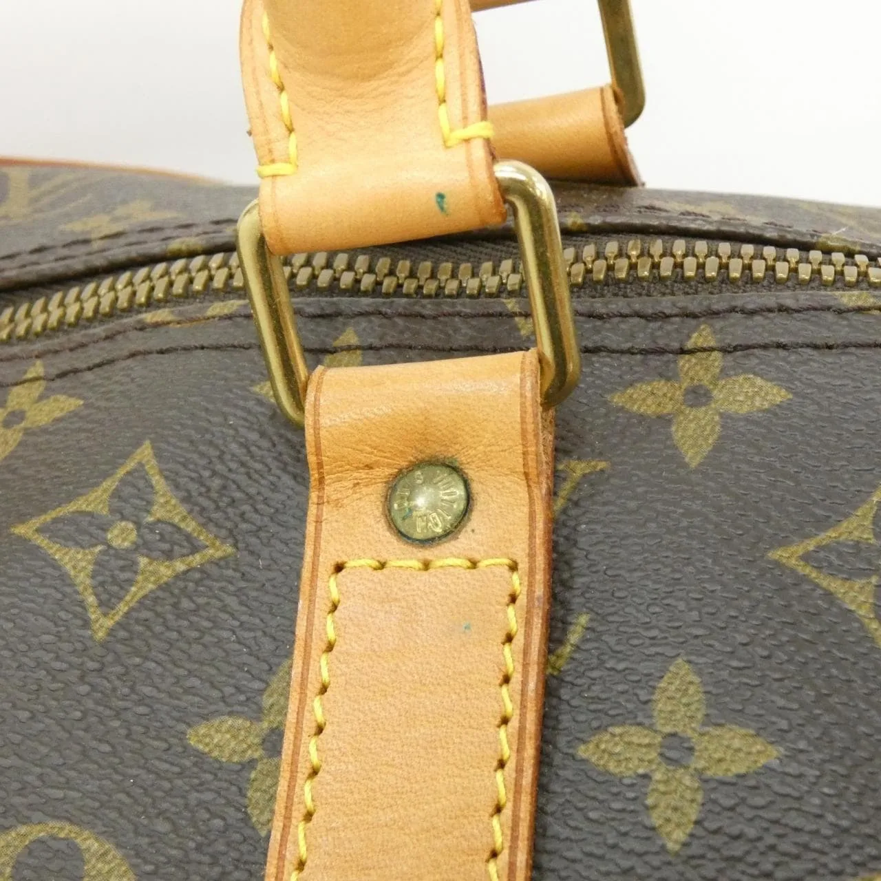 LOUIS VUITTON Keepall M41422 Boston Monogram Black Monogram Rank B - Thumbnail 4