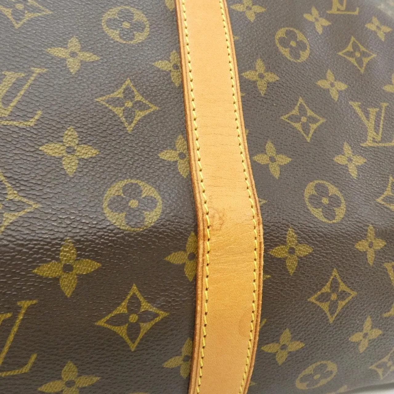 LOUIS VUITTON Keepall M41422 Boston Monogram Black Monogram Rank B - Thumbnail 5
