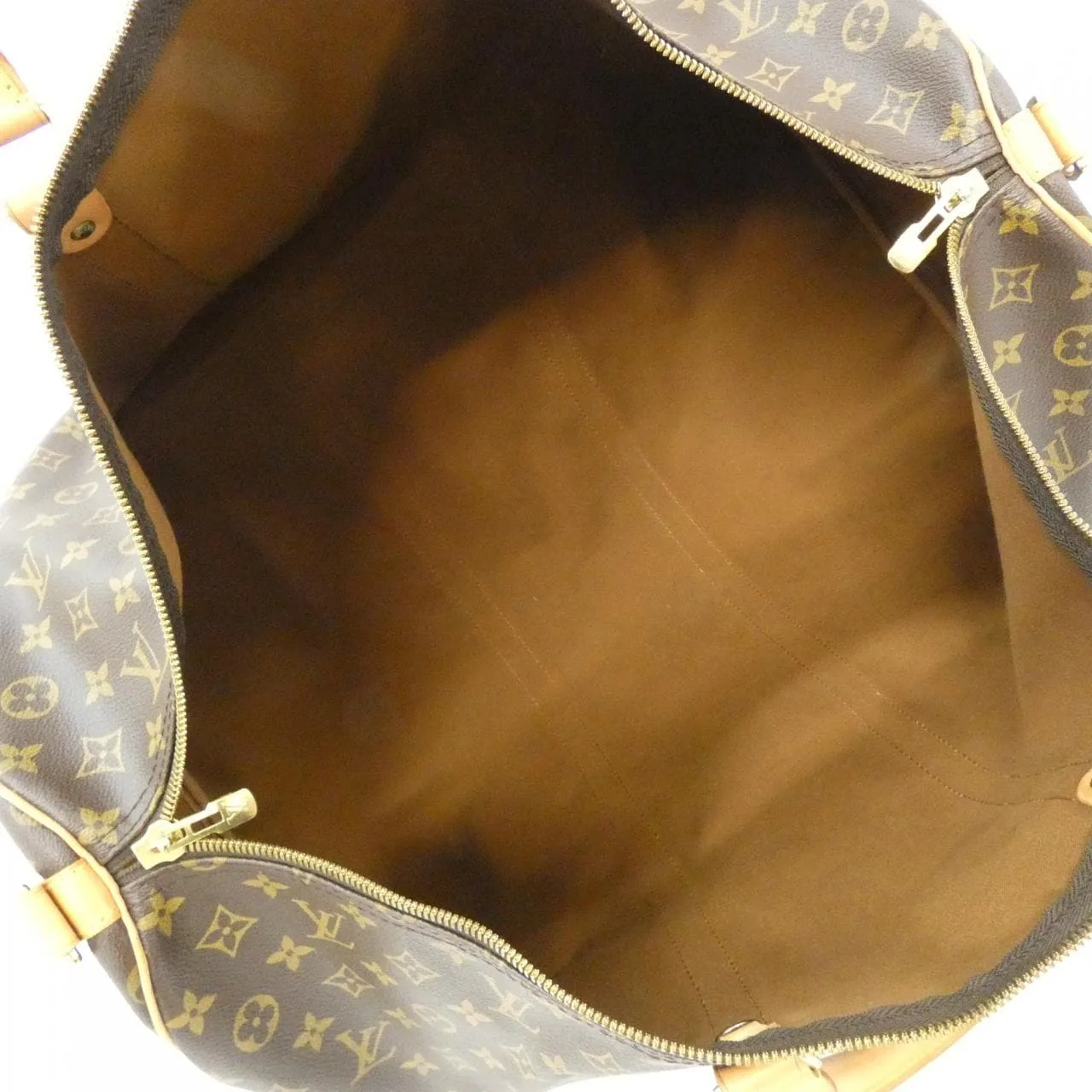 LOUIS VUITTON Keepall M41422 Boston Monogram Black Monogram Rank B - Thumbnail 10