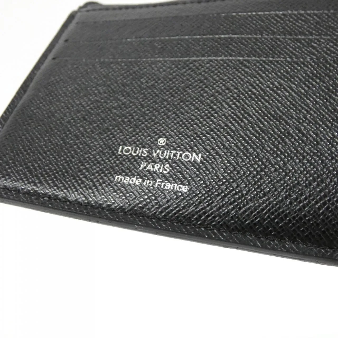 LOUIS VUITTON N62663 散紙包 Damier 黑色 Damier 中古品A - 縮圖 6