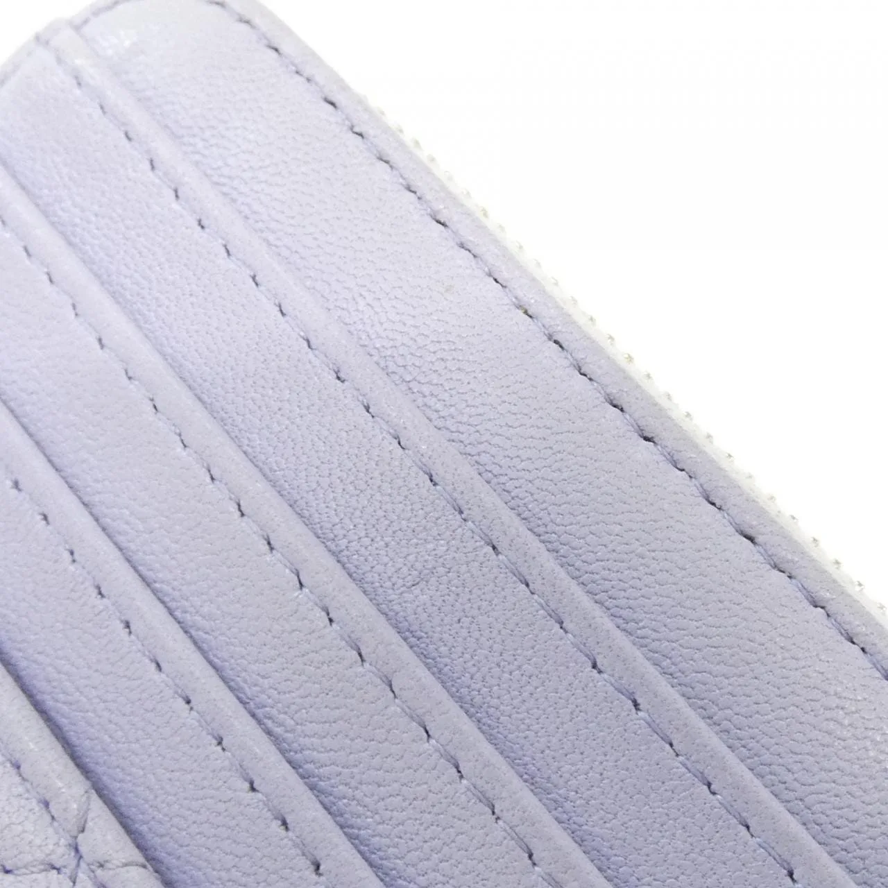 CHANEL Chanel 19 AP2086 Coin Case Lambskin Purple Lambskin Rank B - Thumbnail 8