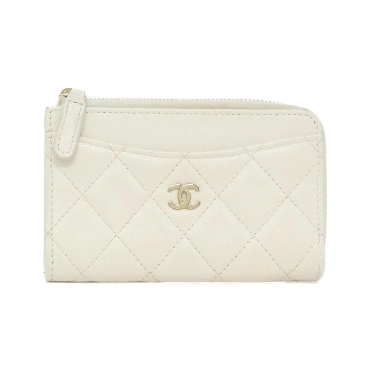 CHANEL Timeless Classic AP3179 Card Case Grained Calfskin