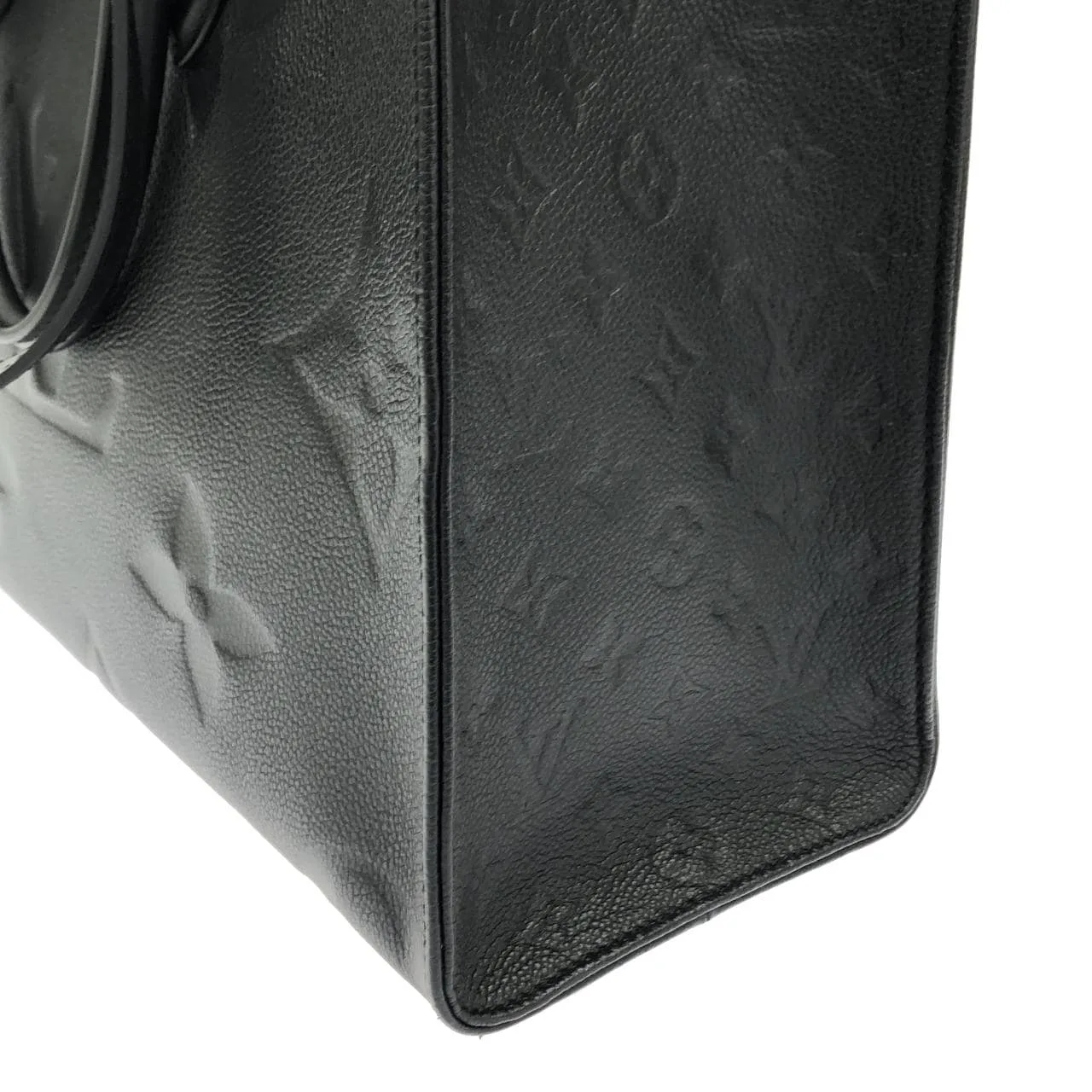 LOUIS VUITTON OnTheGo M45595 Handbag Monogram Black Monogram Rank A - Thumbnail 3