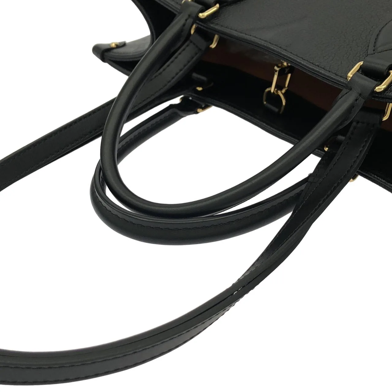 LOUIS VUITTON OnTheGo M45595 Handbag Monogram Black Monogram Rank A - Thumbnail 4