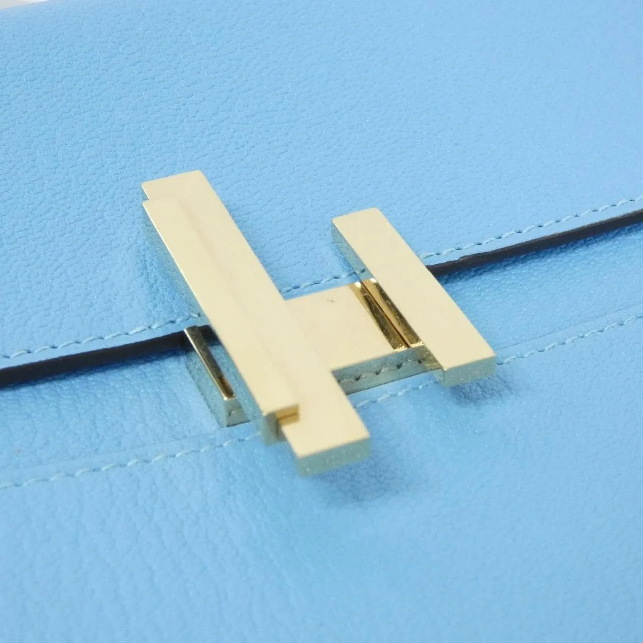 HERMES 077675CP Wallet Black Rank A - Thumbnail 4