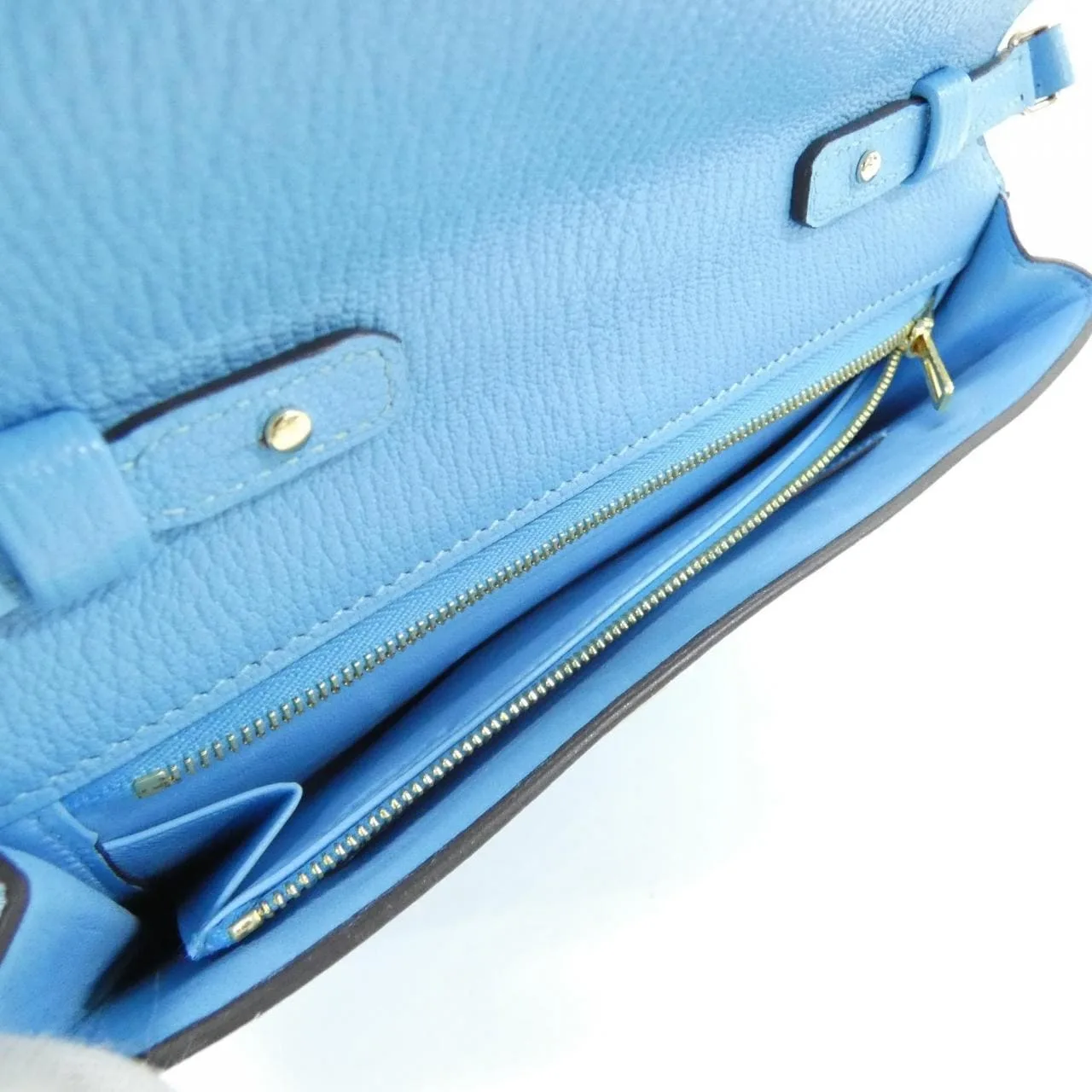 HERMES 077675CP Wallet Black Rank A - Thumbnail 8