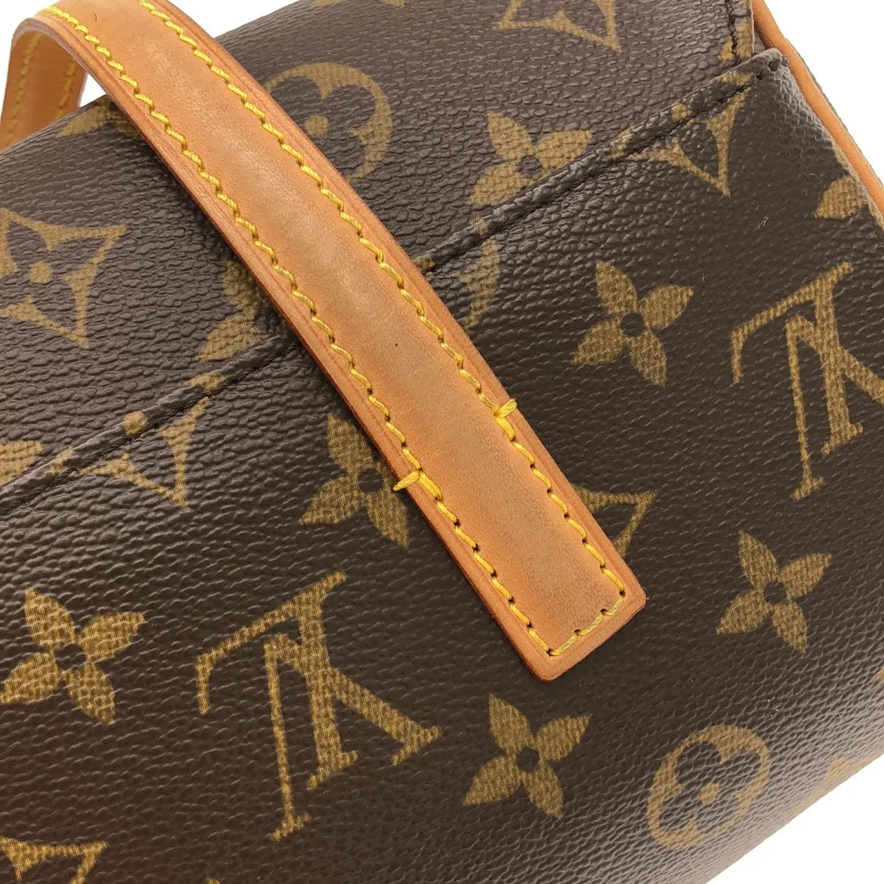 LOUIS VUITTON M51902 手提包 Monogram 黑色 Monogram 中古品A - 縮圖 4