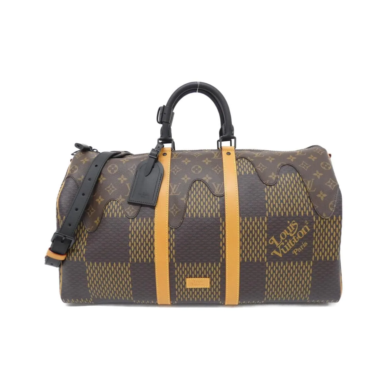 LOUIS VUITTON Keepall N40360 Boston Damier