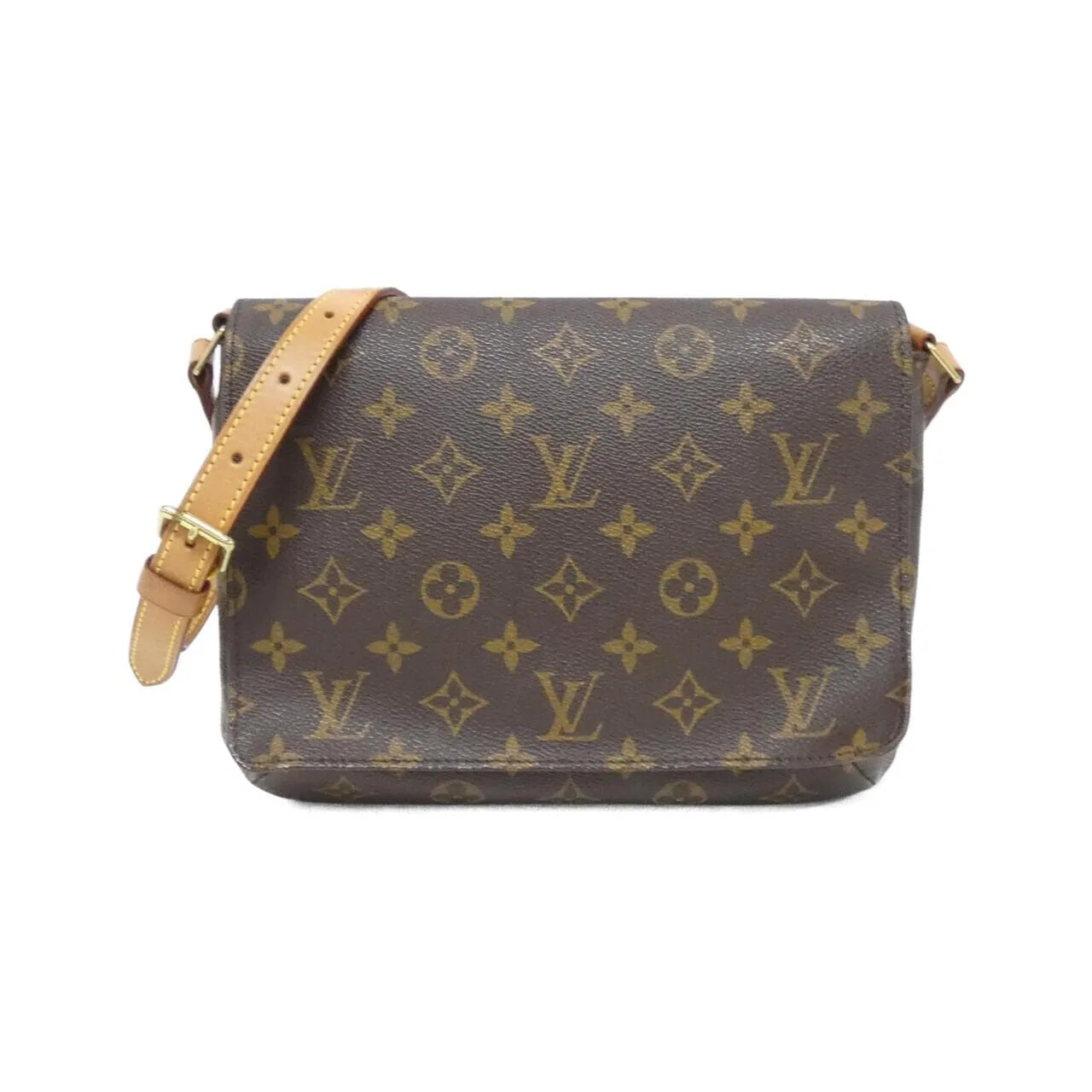 LOUIS VUITTON Musette M51257 Shoulder Monogram Black