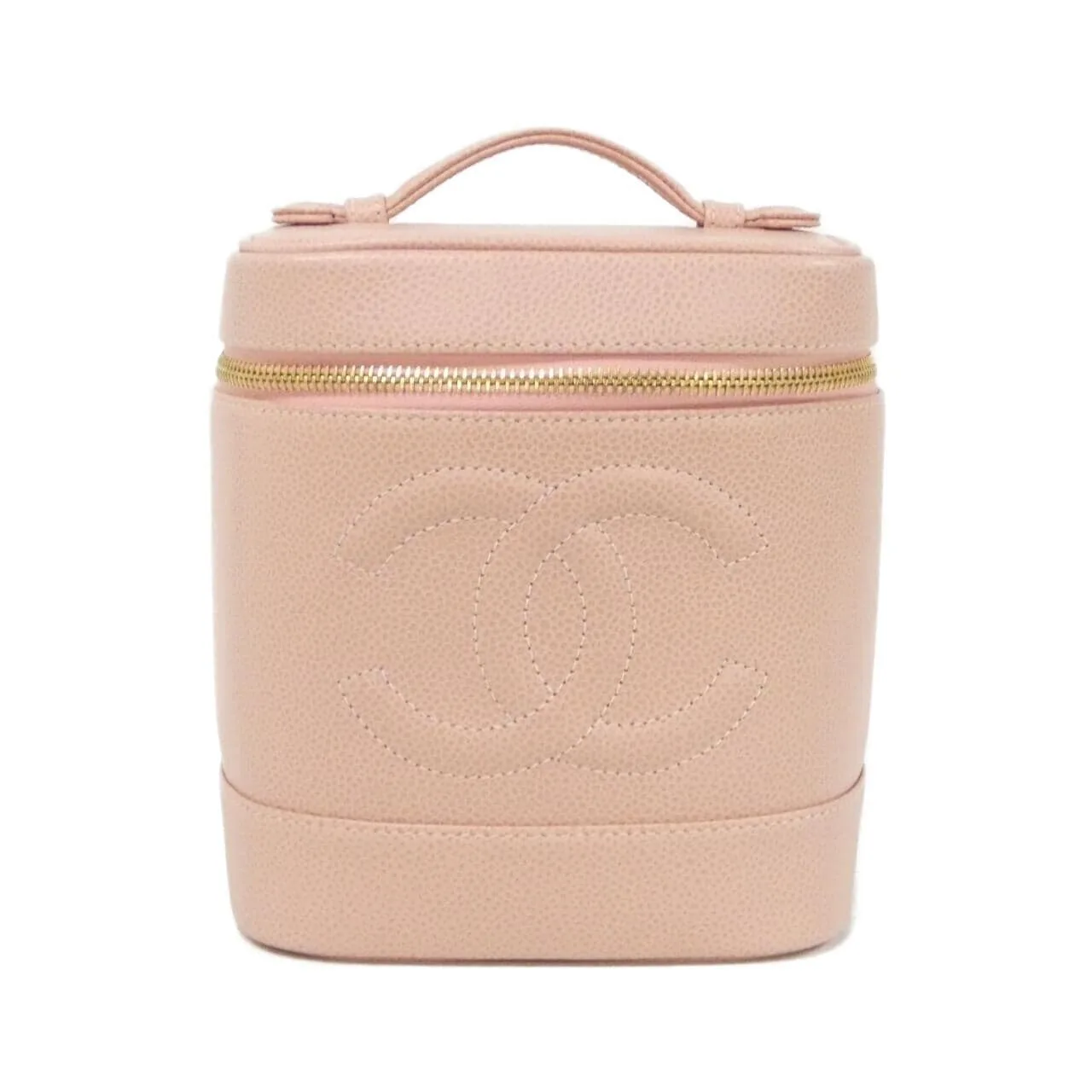 CHANEL 1998 Handbag Grained Calfskin