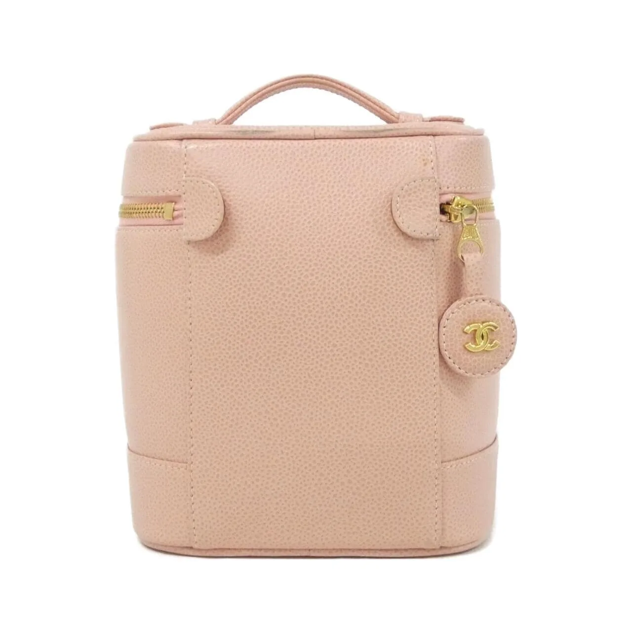 CHANEL 1998 Handbag Grained Calfskin 2