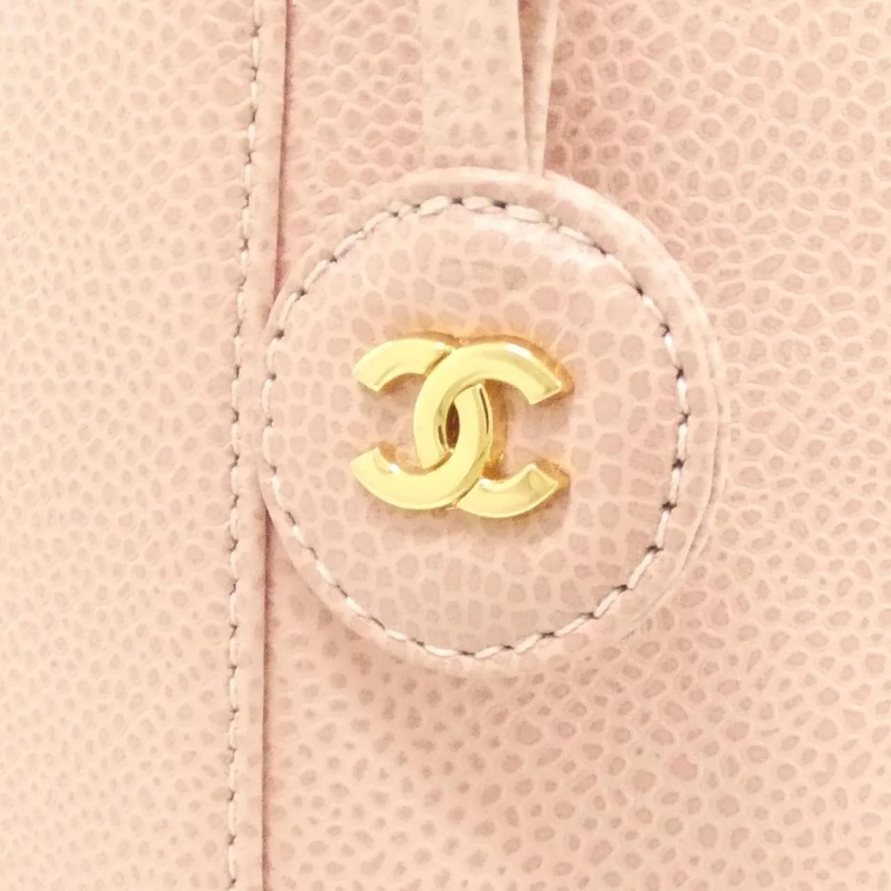CHANEL 1998 Handbag Grained Calfskin 4