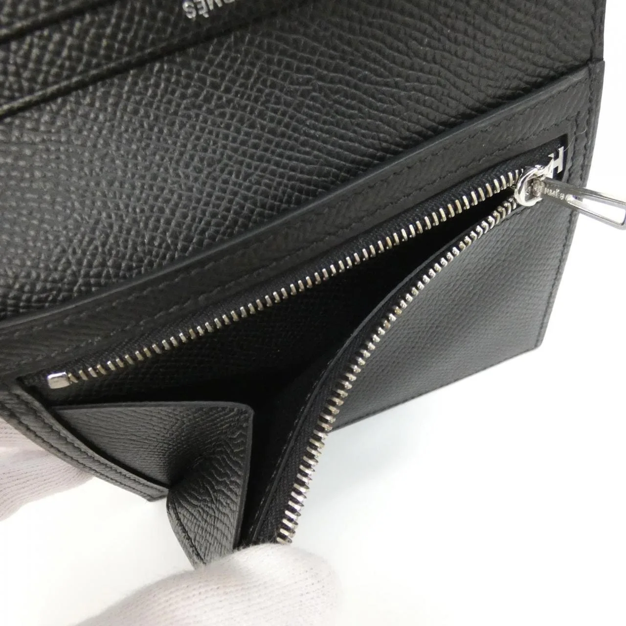HERMES 082388CK 銀包 Epsom 4