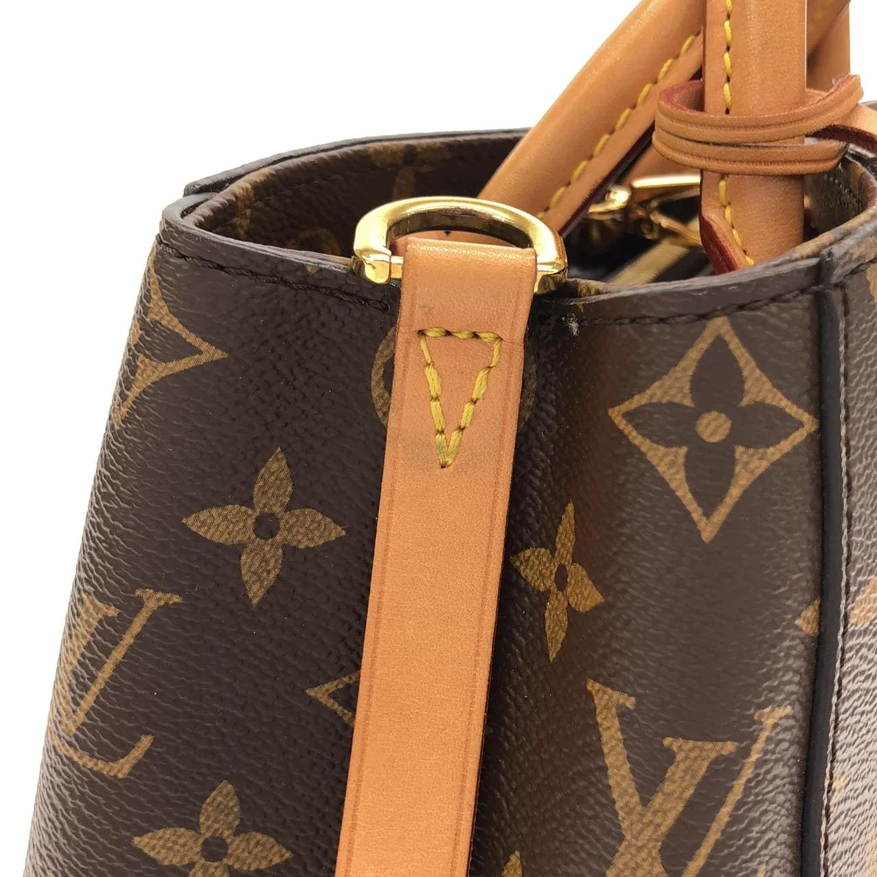 LOUIS VUITTON Montaigne M41055 Handbag Monogram Black Monogram Rank A - Thumbnail 5