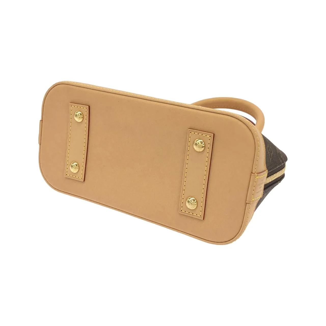 LOUIS VUITTON Alma M46990 手提包 Monogram 黑色 Monogram 中古品A - 縮圖 2