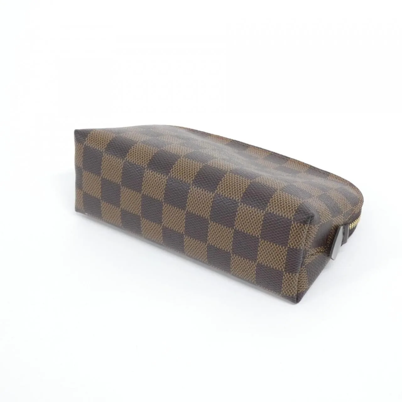LOUIS VUITTON Pochette N47516 Pouch Damier 黑色 Damier 中古品A - 縮圖 2