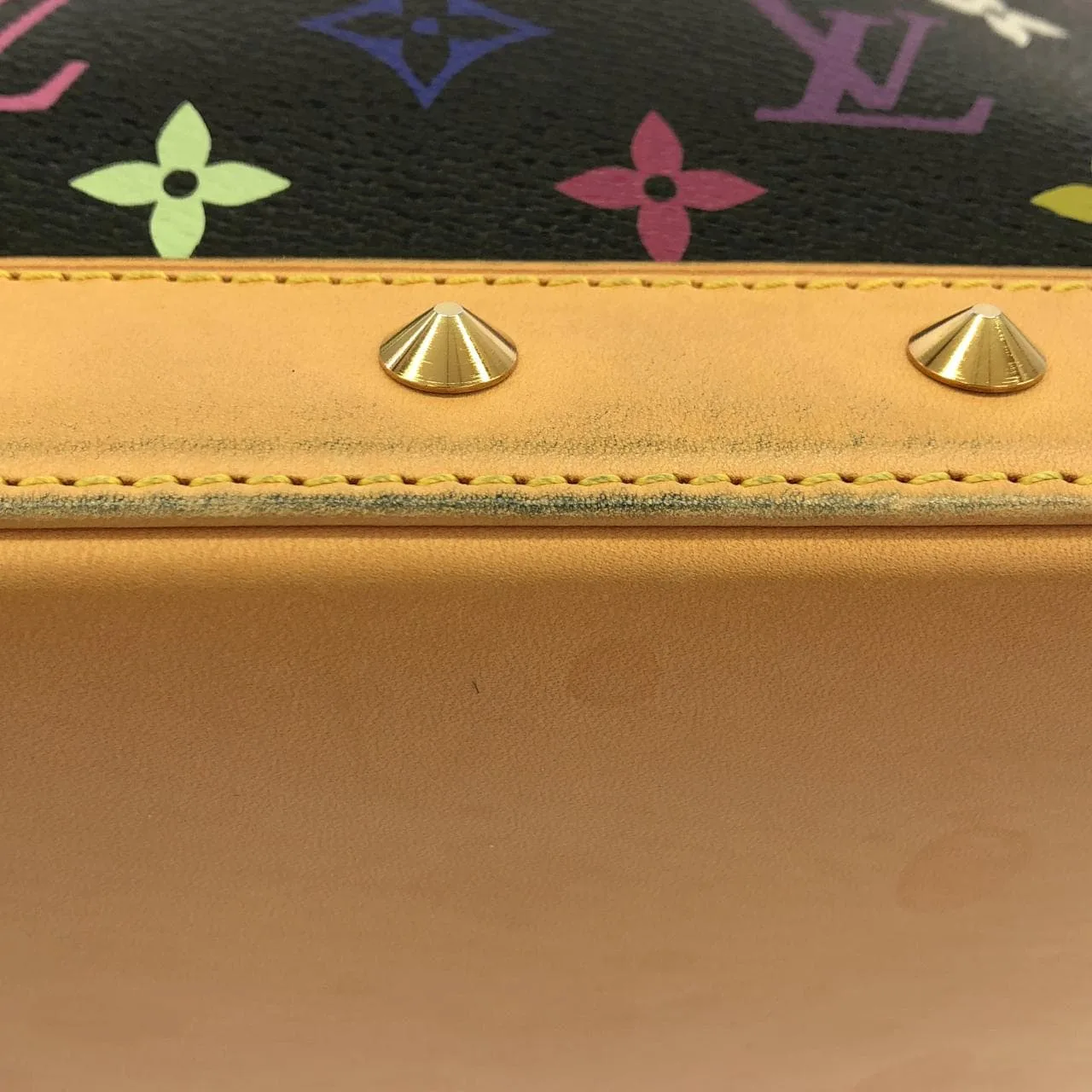 LOUIS VUITTON Alma M92646 手提包 帆布 Multicolor 帆布 中古品A - 縮圖 4