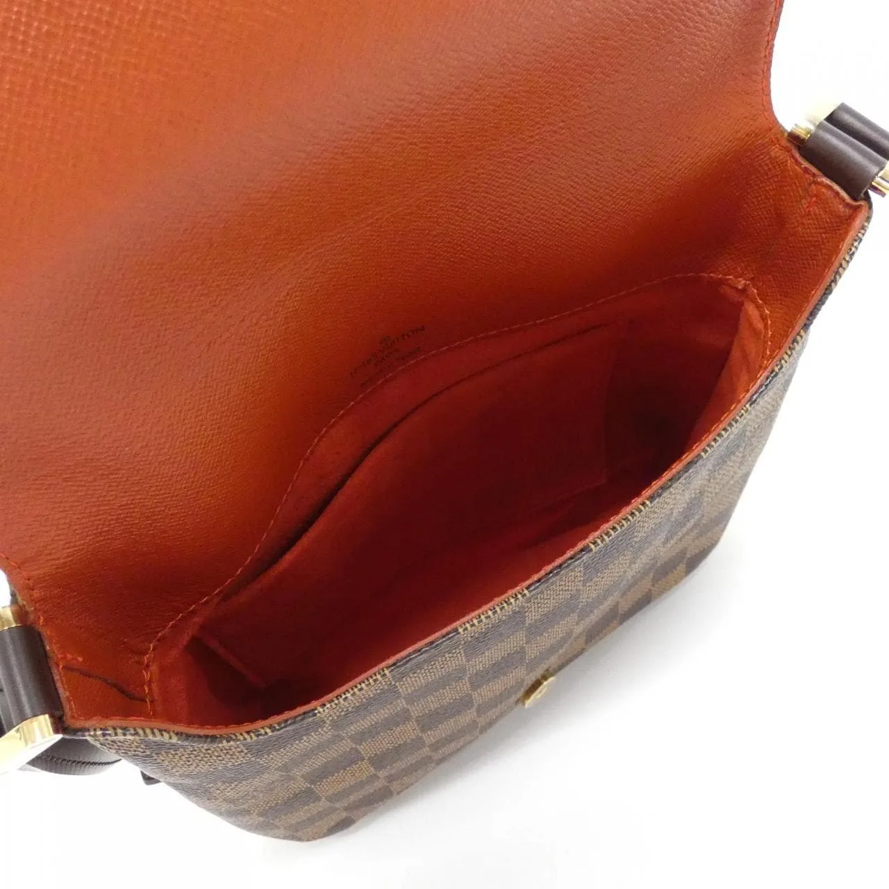 LOUIS VUITTON Musette N51300 肩背包 Damier 黑色 Damier 中古品A - 縮圖 5