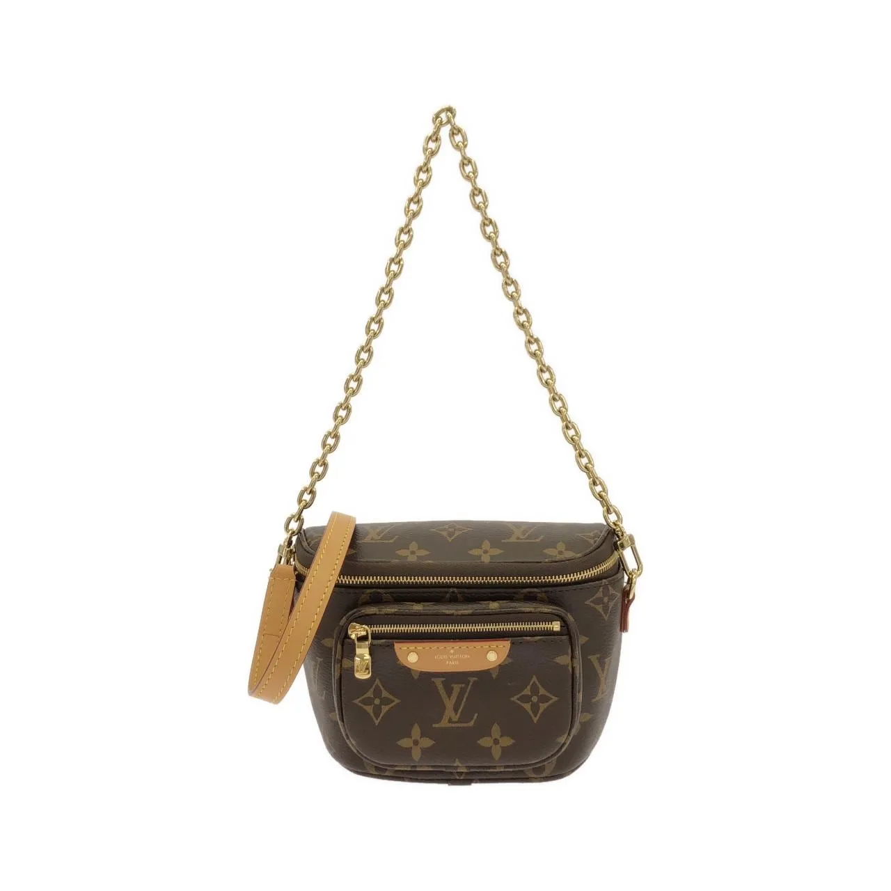 LOUIS VUITTON Bum Bag M82335 肩背包 Monogram Black