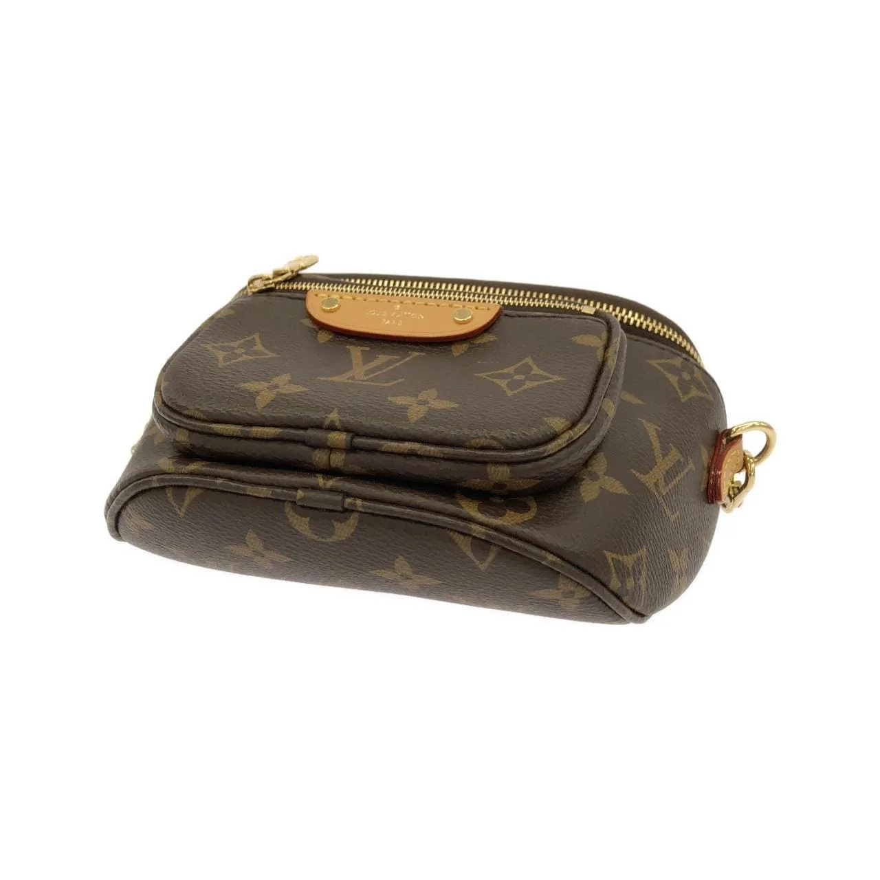 LOUIS VUITTON Bum Bag M82335 肩背包 Monogram 黑色 Monogram 中古品A - 縮圖 3