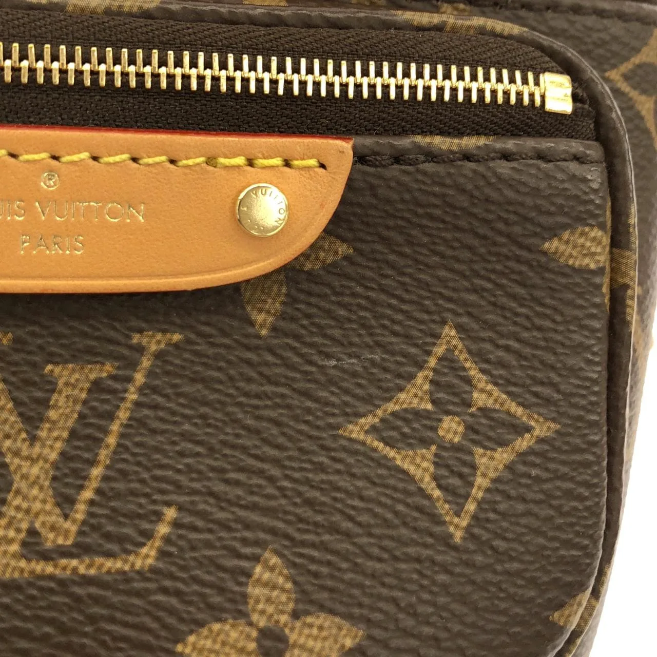 LOUIS VUITTON Bum Bag M82335 肩背包 Monogram 黑色 Monogram 中古品A - 縮圖 4