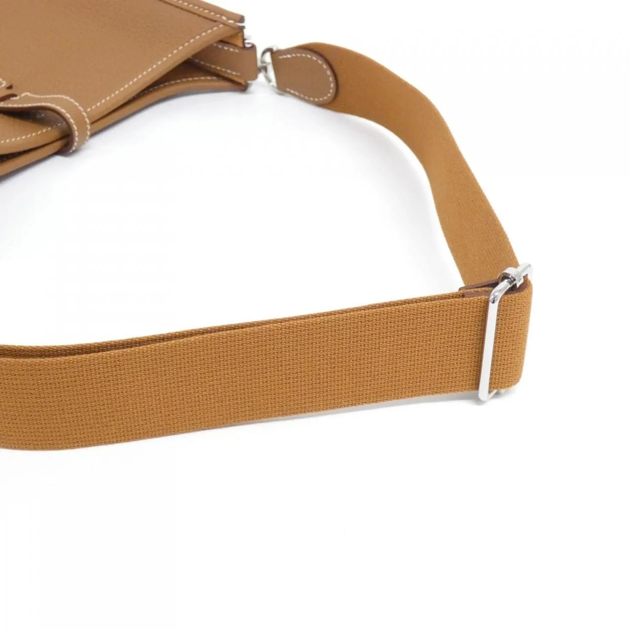 HERMES Evelyne 087941CK Shoulder Clemence 金色 Clemence 皮 未使用品 - 縮圖 4