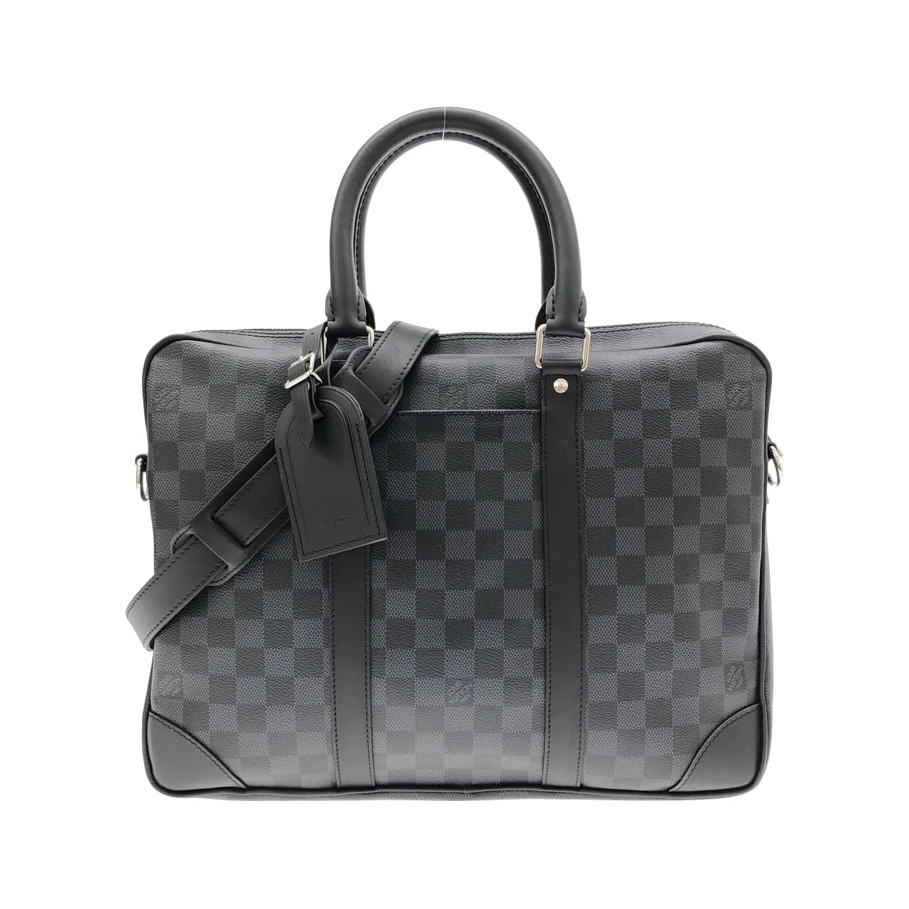 LOUIS VUITTON Documents N40445 手提包 Damier Black