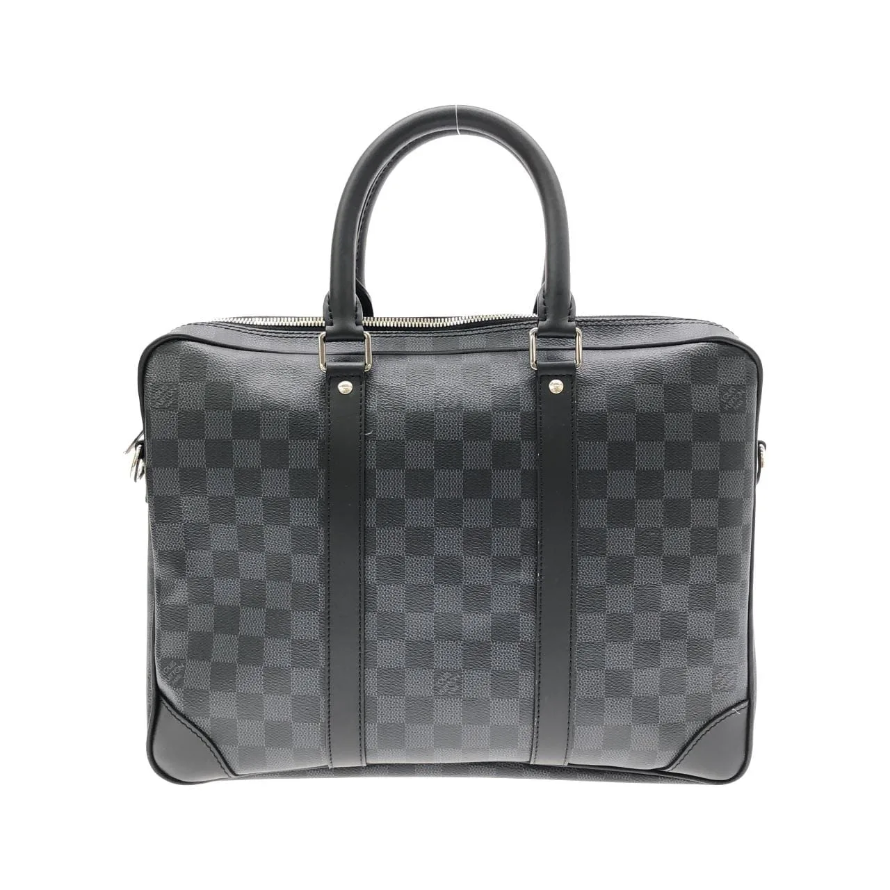 LOUIS VUITTON Documents N40445 Handbag Damier Black Damier Rank A - Thumbnail 2
