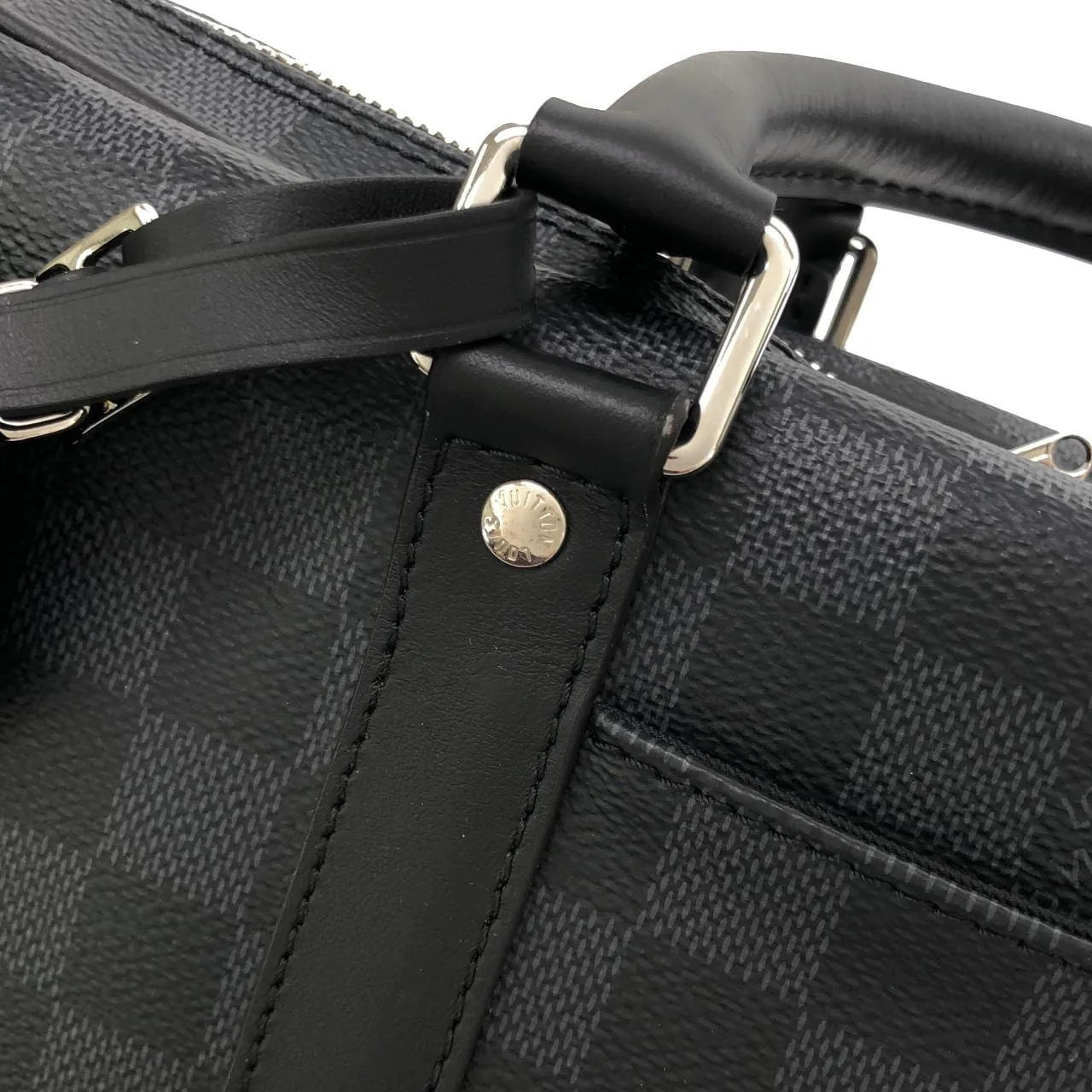 LOUIS VUITTON Documents N40445 Handbag Damier Black Damier Rank A - Thumbnail 6