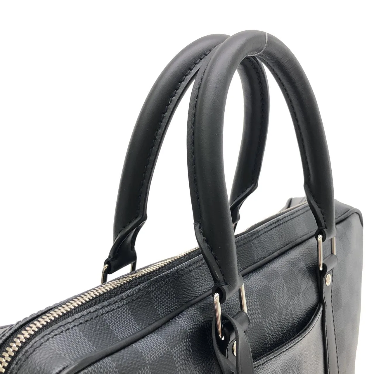 LOUIS VUITTON Documents N40445 Handbag Damier Black Damier Rank A - Thumbnail 7