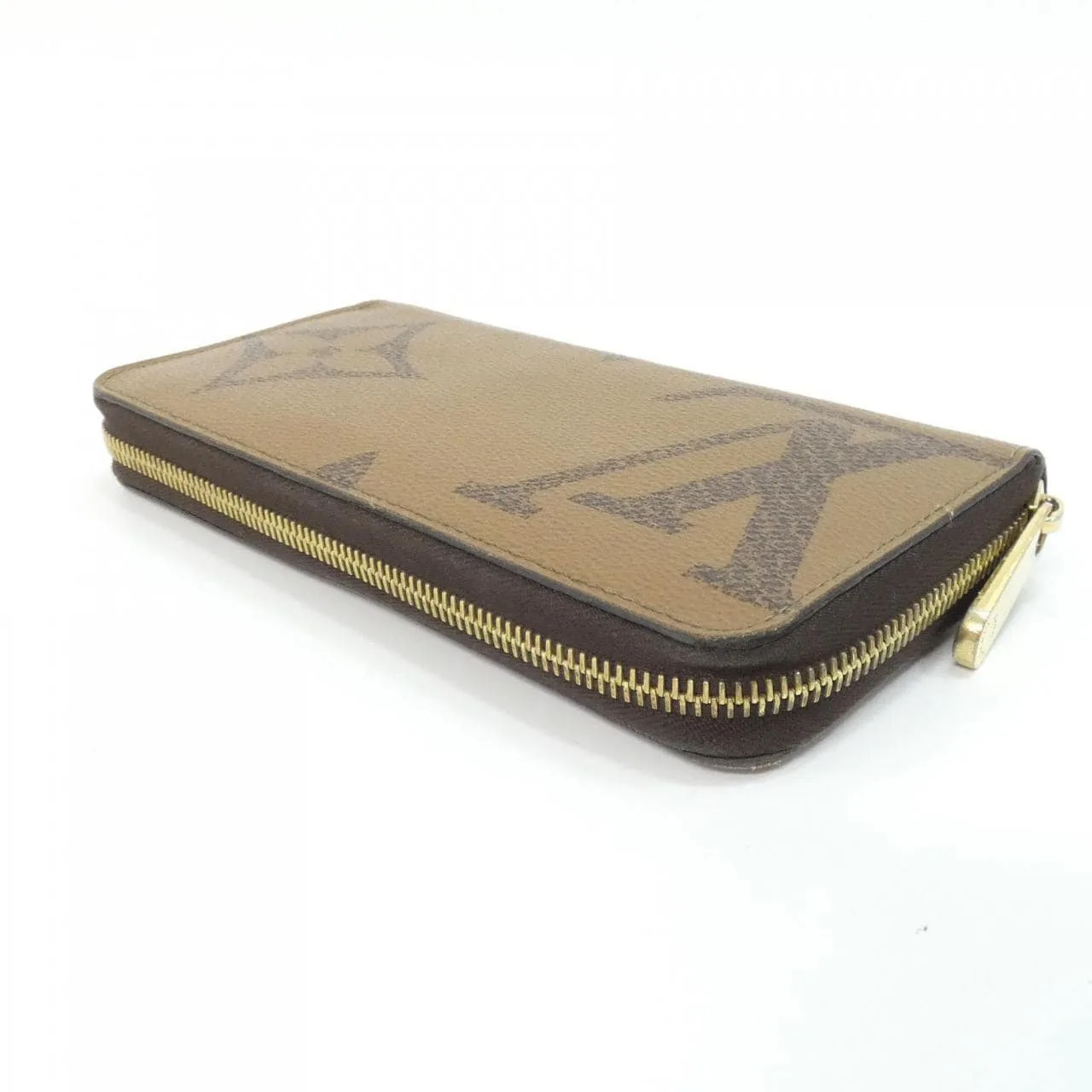 LOUIS VUITTON M69353 Wallet Monogram 黑色 Monogram 中古品A - 縮圖 3