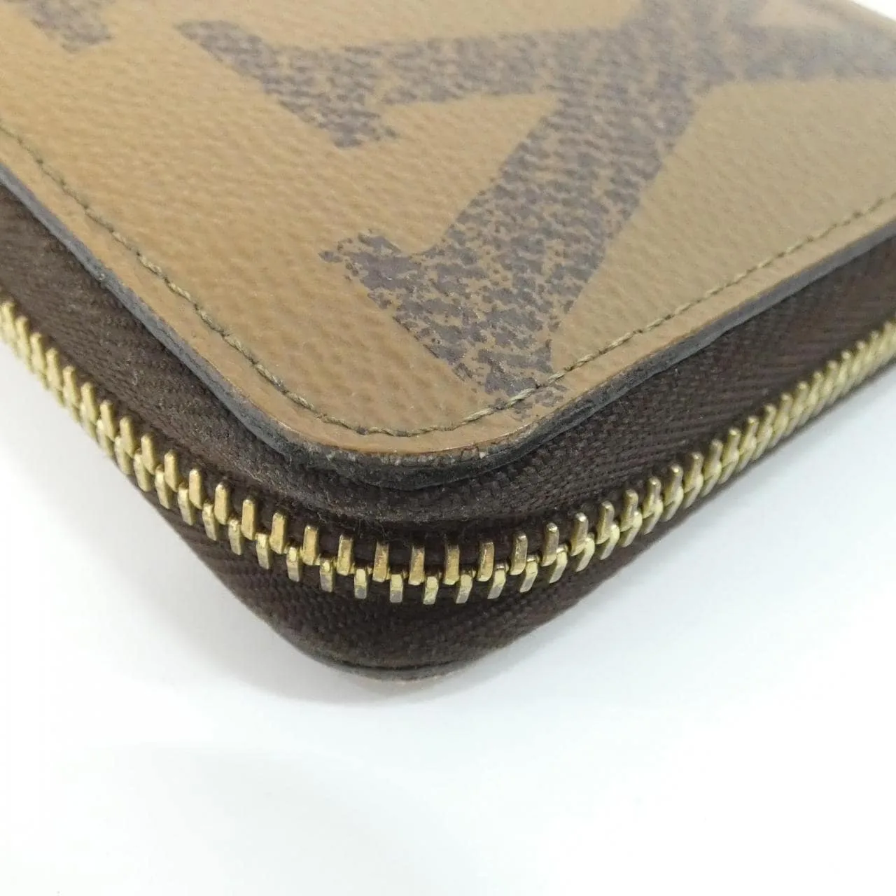 LOUIS VUITTON M69353 Wallet Monogram 黑色 Monogram 中古品A - 縮圖 7