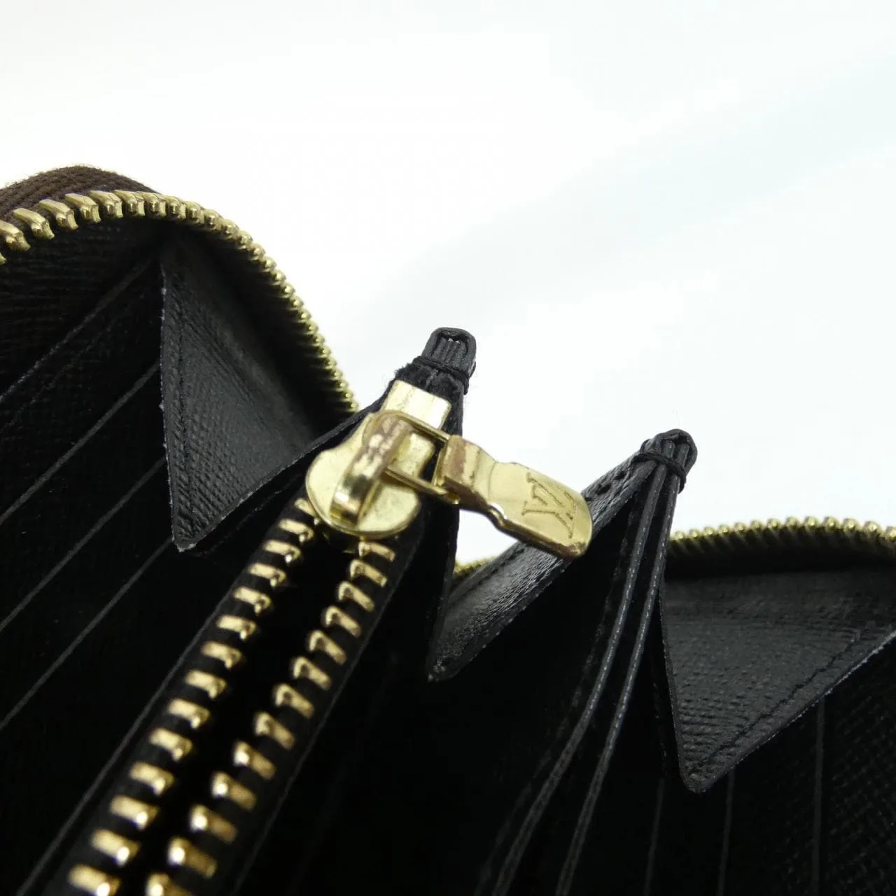 LOUIS VUITTON M69353 Wallet Monogram 黑色 Monogram 中古品A - 縮圖 10