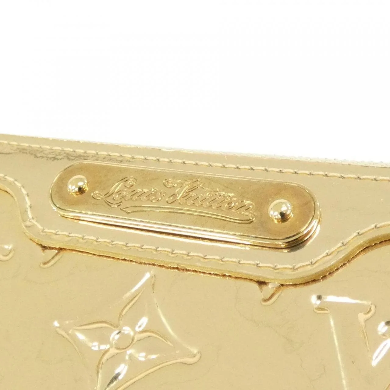 LOUIS VUITTON M95604 小袋 Monogram 金色 Monogram 中古品A - 縮圖 4