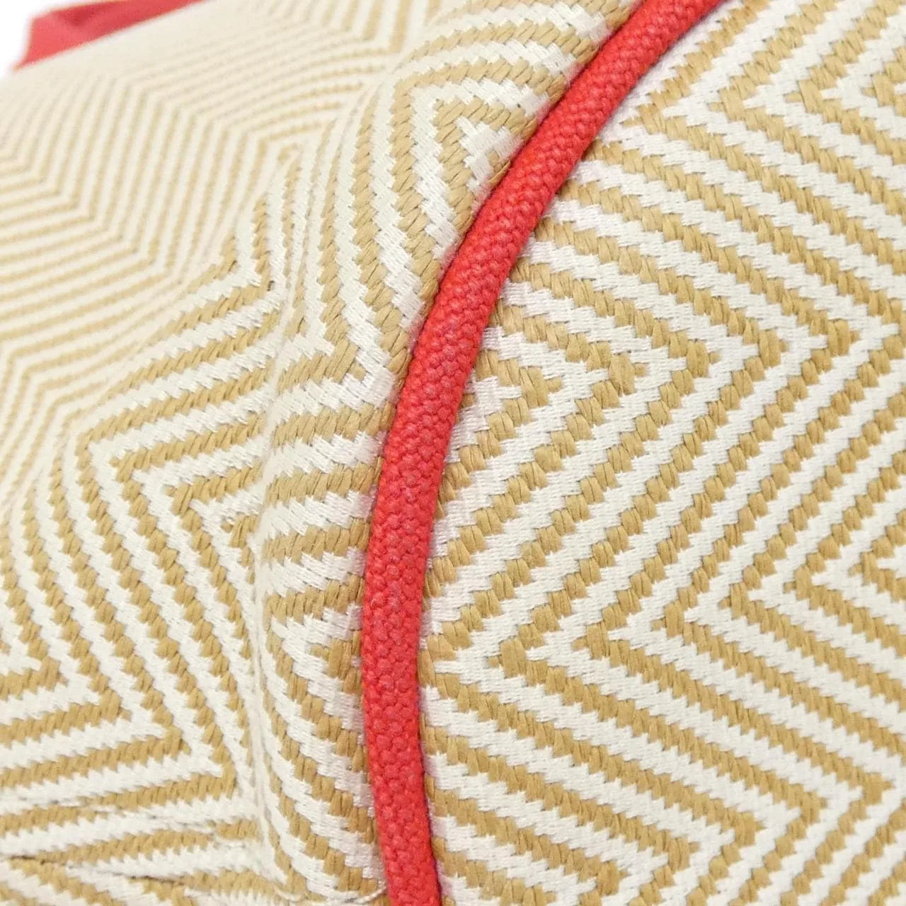 HERMES 102495M Handbag Canvas Beige Canvas Rank A - Thumbnail 2