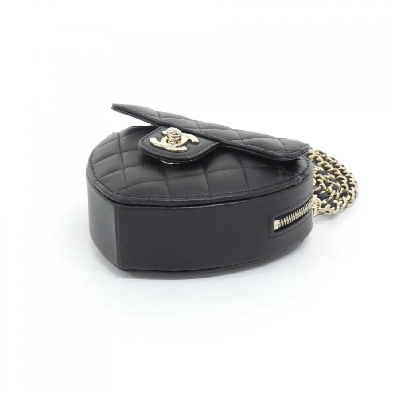 CHANEL Timeless Classic AP2784 Shoulder Lambskin 黑色 羊皮 中古品A - 縮圖 3