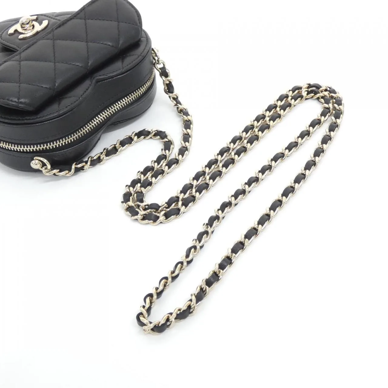 CHANEL Timeless Classic AP2784 Shoulder Lambskin 黑色 羊皮 中古品A - 縮圖 5