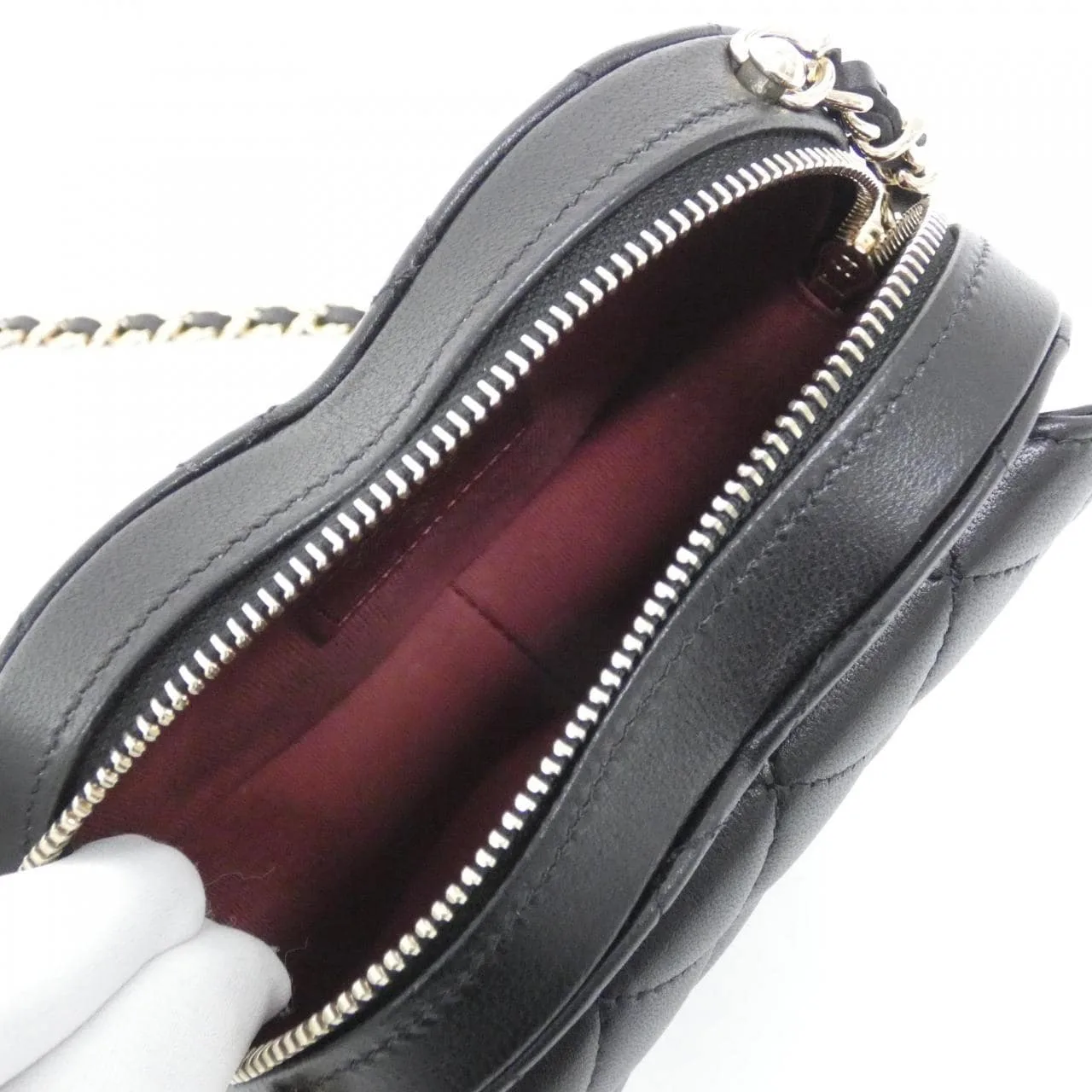 CHANEL Timeless Classic AP2784 Shoulder Lambskin 黑色 羊皮 中古品A - 縮圖 6