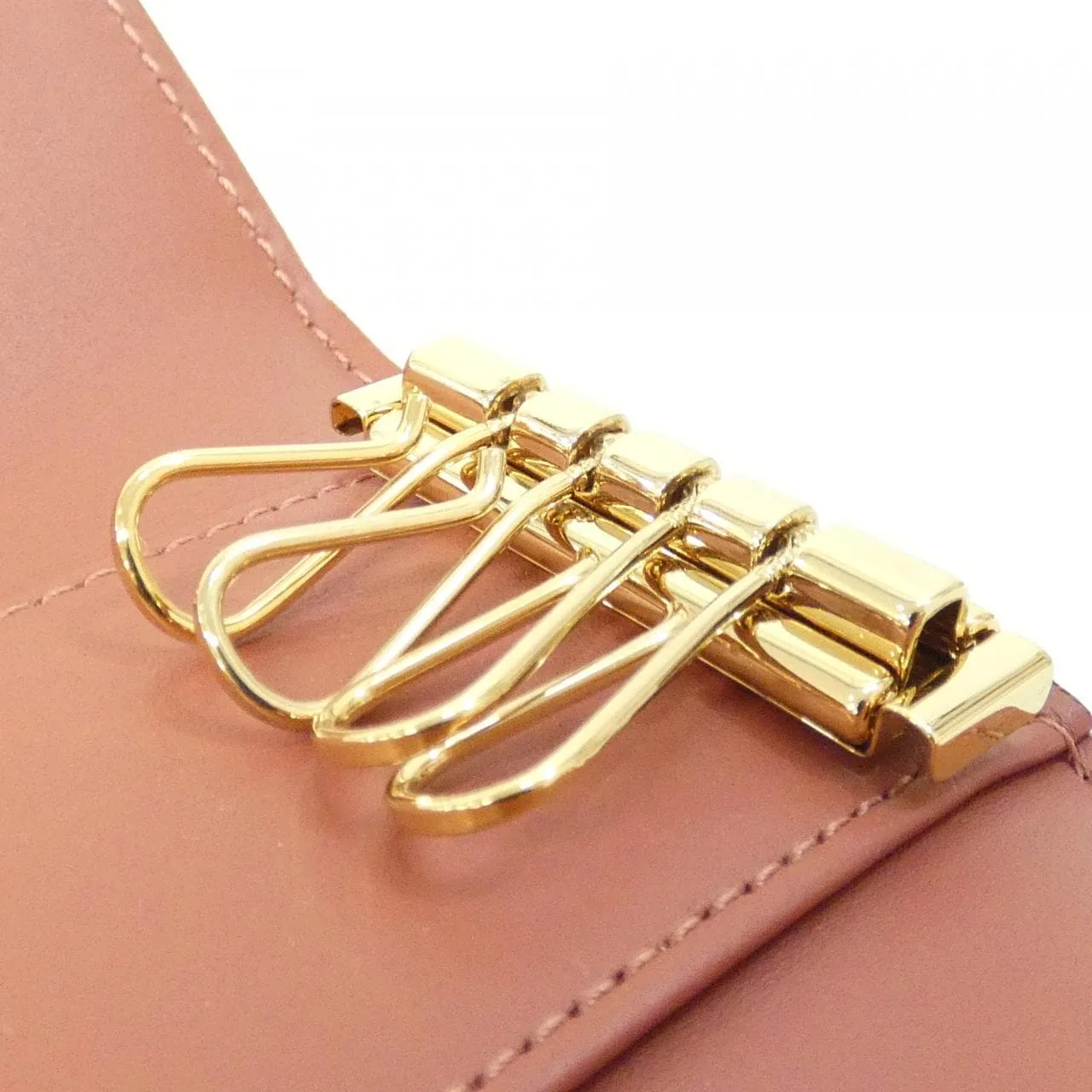 LOUIS VUITTON M90343 鎖匙包 Vernis 漆皮 黑色 Vernis 中古品A - 縮圖 5