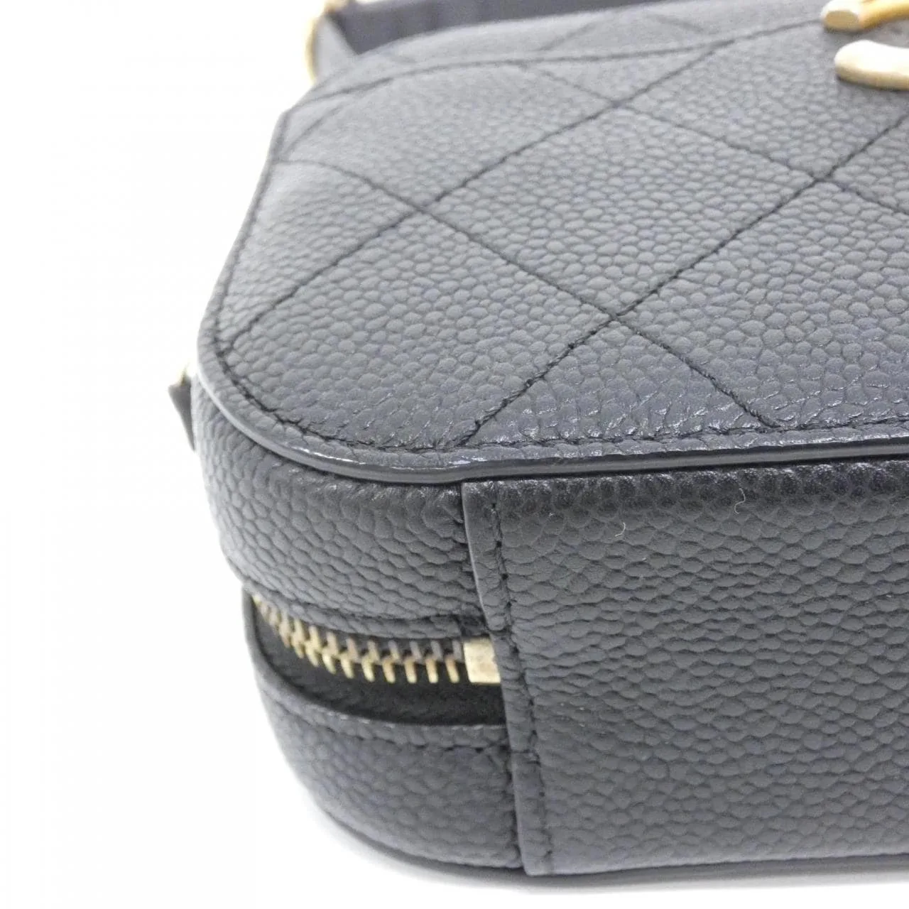 CHANEL AS0311 腰包 荔枝紋牛皮 黑色 荔枝紋牛皮 中古品A - 縮圖 3