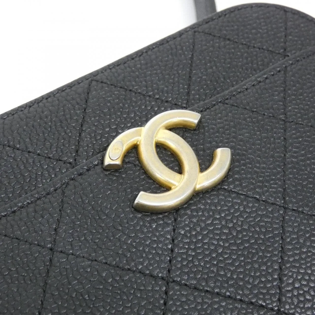 CHANEL AS0311 腰包 荔枝紋牛皮 黑色 荔枝紋牛皮 中古品A - 縮圖 5