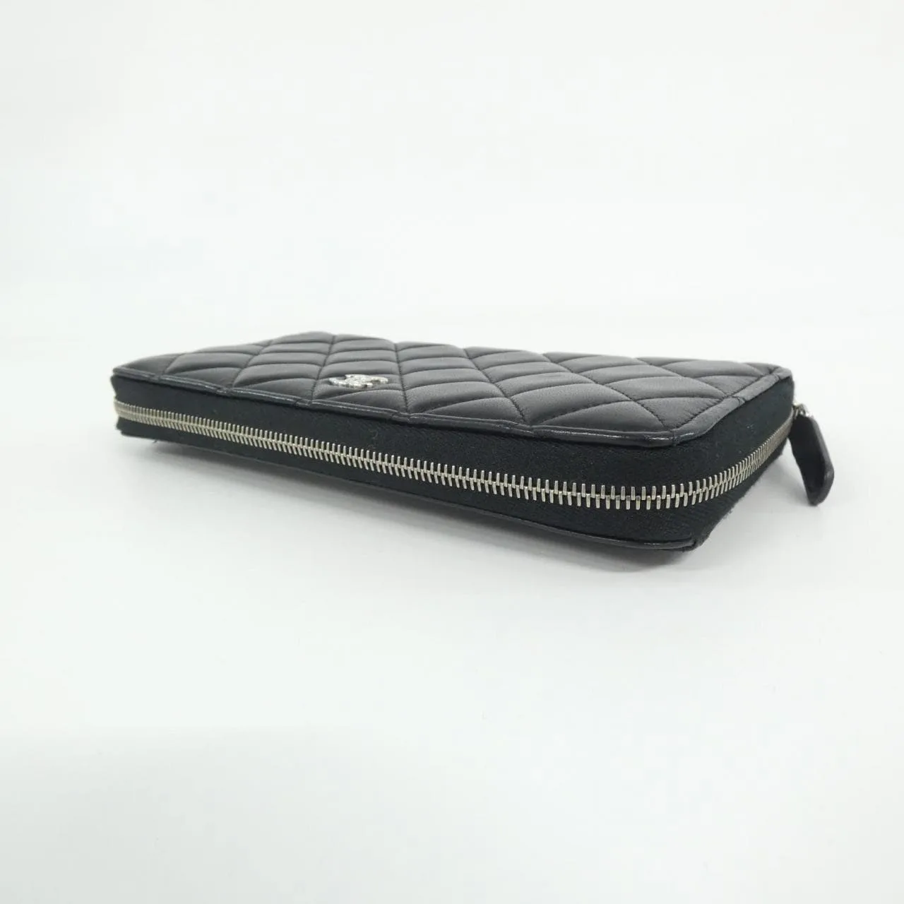CHANEL Timeless Classic AP0242 Wallet Lambskin Black Lambskin Rank A - Thumbnail 3