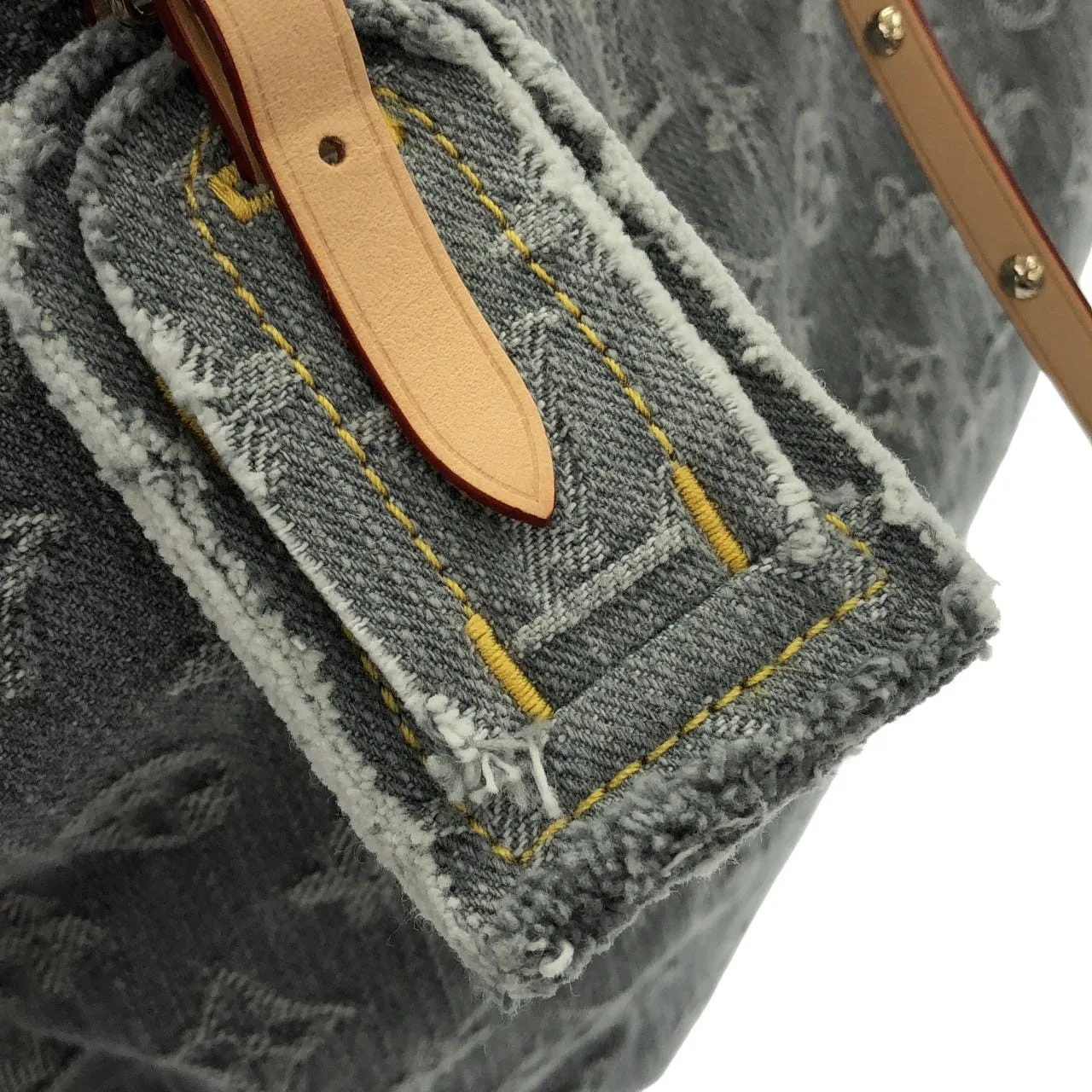 LOUIS VUITTON M13289 肩背包 Monogram 灰色 Monogram 中古品A - 縮圖 3