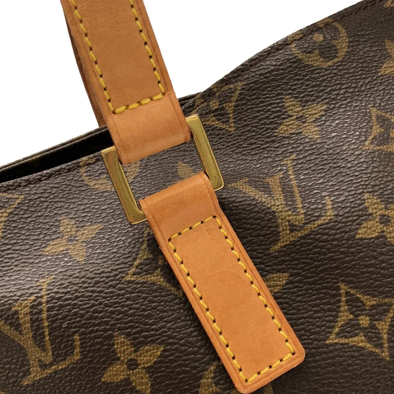 LOUIS VUITTON Caba Piano M51148 手提包 Monogram 黑色 Monogram 中古品A - 縮圖 4